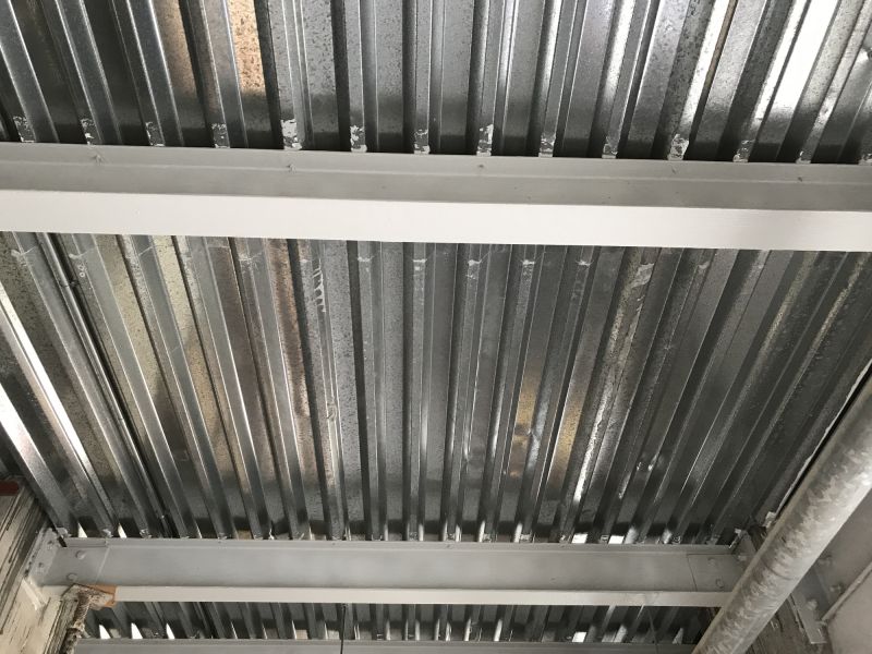 Steel Sheeting Installation